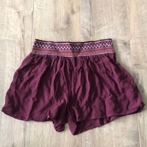 Embroidered Shorts